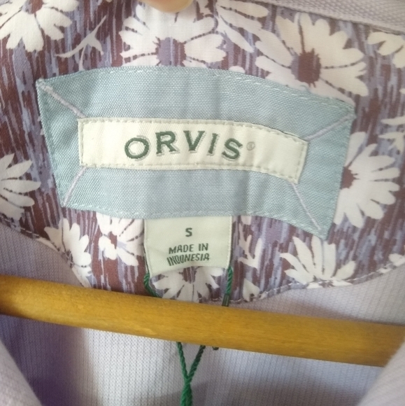 SALE 🛍️ 🆕 ORVIS Women's Sandy Point Pullover 1/4 Zip Sweatshirt Floral - Picture 9 of 11